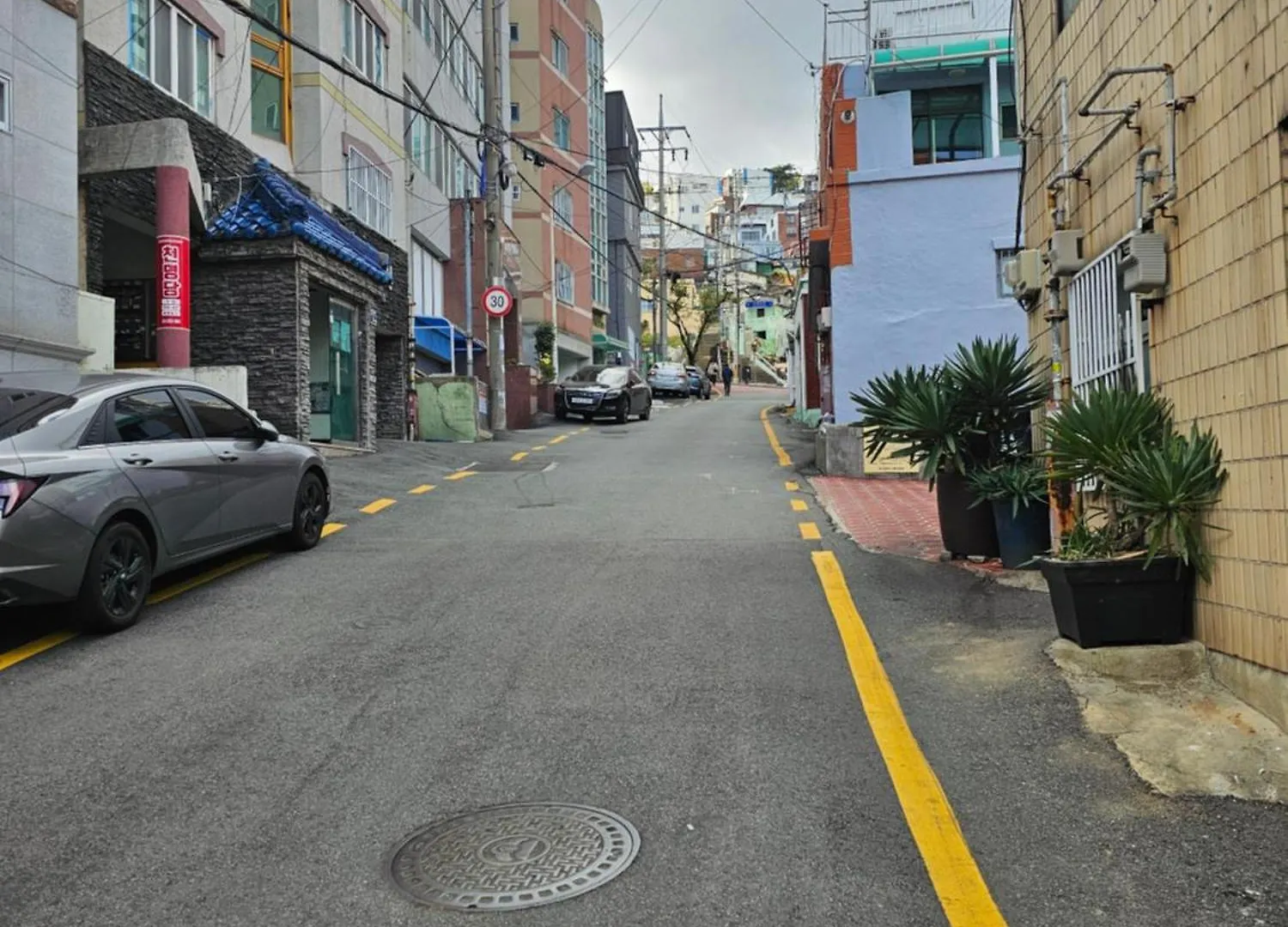 Apartment Busan Subway 6Min #2 Rooms #2 Queen Beds #Hotel Bedding #Ott #Table#1St Floor